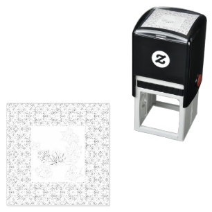 Sellos Personalizados grandes Leaf y diseños per