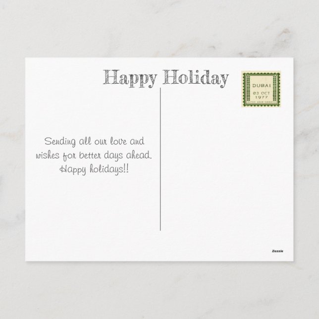 sellos postales de vacaciones (Reverso)