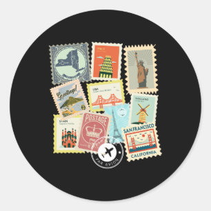 Sellos Postales de Viaje Antiguos Vacaciones Filat