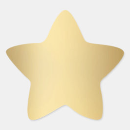 Sellos Y Pegatinas De La Estrella Del Oro
