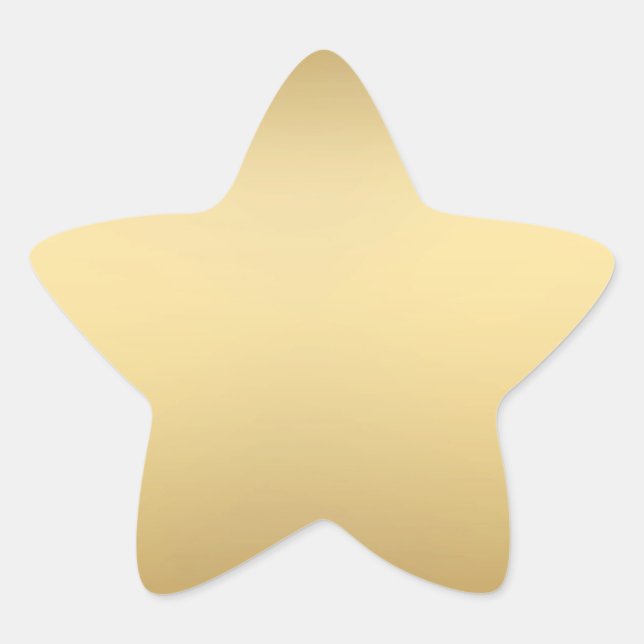 Sellos Y Pegatinas De La Estrella Del Oro (Anverso)