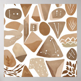 Selva Boho Estilo del arte botánico Simple Moderno