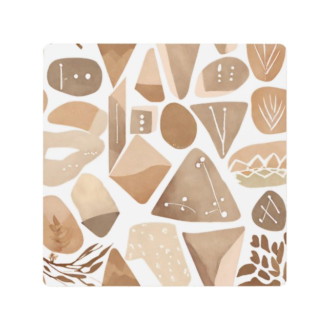 Selva Boho Estilo del arte botánico Simple Moderno (Anverso)