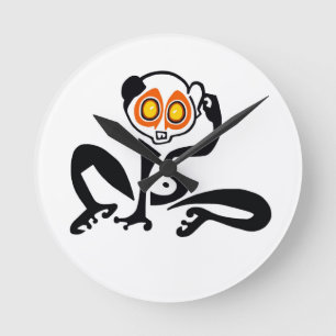Selva exótica en peligro LORIS lento- reloj
