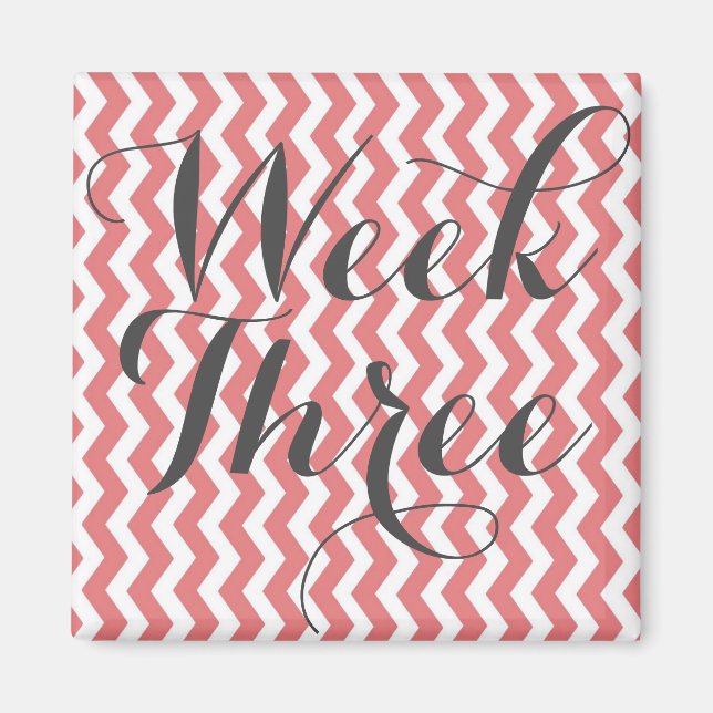 Semana 3 imán (Frente)