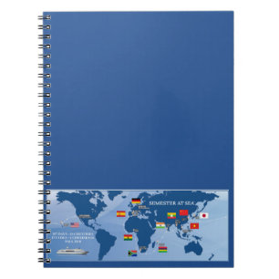 Semestre en el cuaderno 2018 de la caída del mar