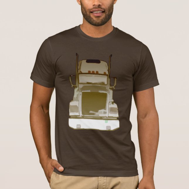 Semi camiseta del camión (Anverso)
