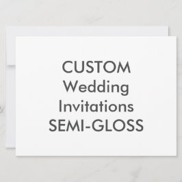 SEMI-GLOSS 110lb 8.75" x 6.5" Invitaciones a matri