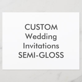 SEMI-GLOSS 110lb 8.75" x 6.5" Invitaciones a matri