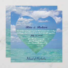 Semi-Lustre de la invitación del océano el | que