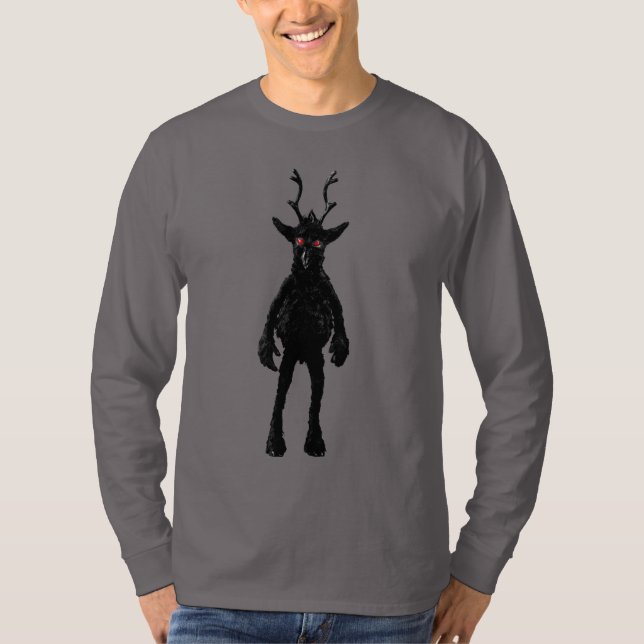 Semilla de manga larga en la camiseta de arena (Anverso)