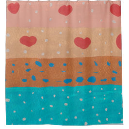 Semillas de amor Cortina de ducha