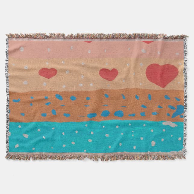 Semillas de amor lanzan una manta (Anverso)