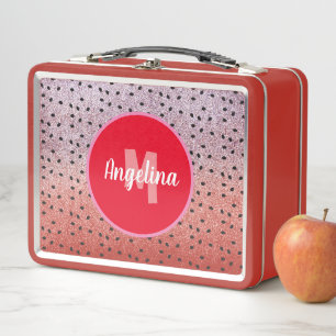 Semillas de sandía cúrcuma Monogramadas Faux Purpu
