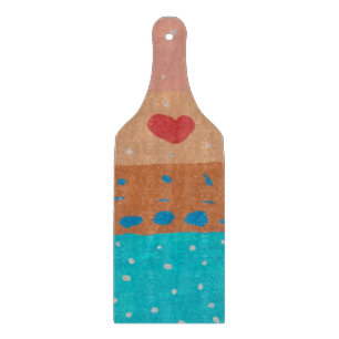 Semillas de tabla de corte de amor