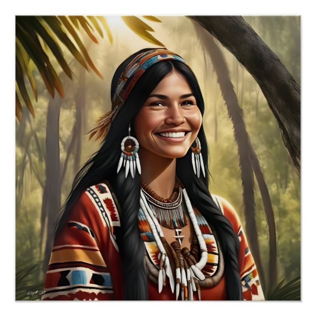 Seminole Woman Poster (Anverso)