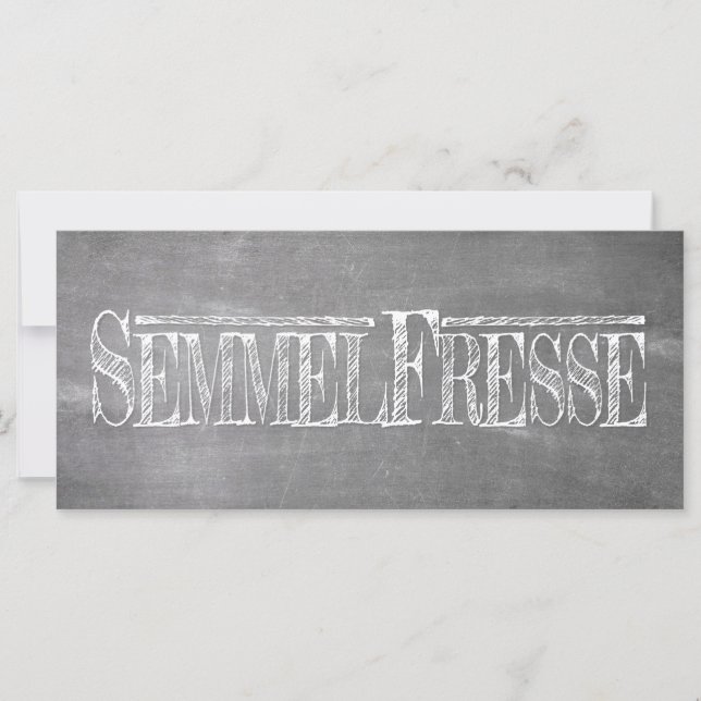 Semmelfresse - blanco (Anverso)