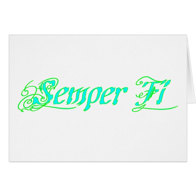 Semper Fi (Anverso (Horizontal))