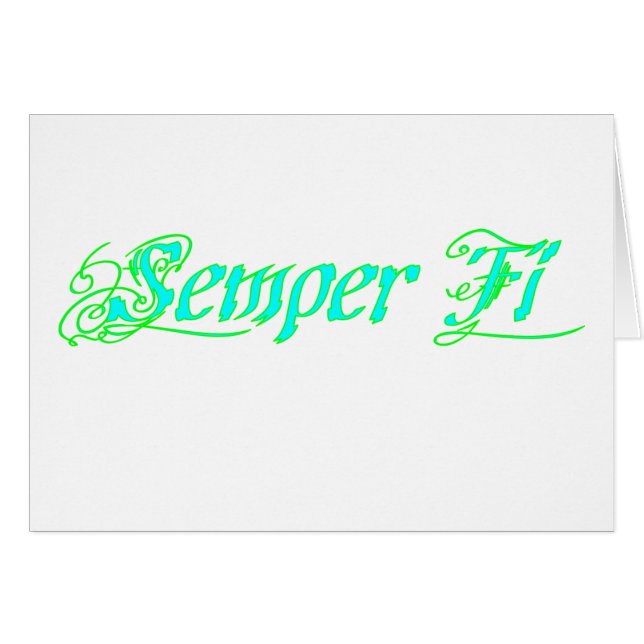 Semper Fi (Anverso (Horizontal))