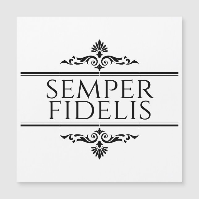 Semper Fidelis (Anverso)