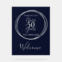 50 años Bienvenidos a la Armada Fiesta de 50 años