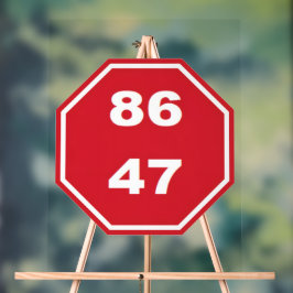 SEÑAL ACRÍLICA 8647