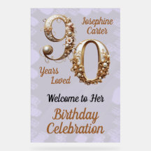 90.º Fiesta elegante