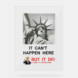 SEÑAL ACRÍLICA ACLU