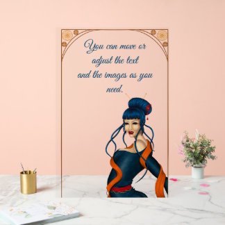 Señal Acrílica Acrylic Sign