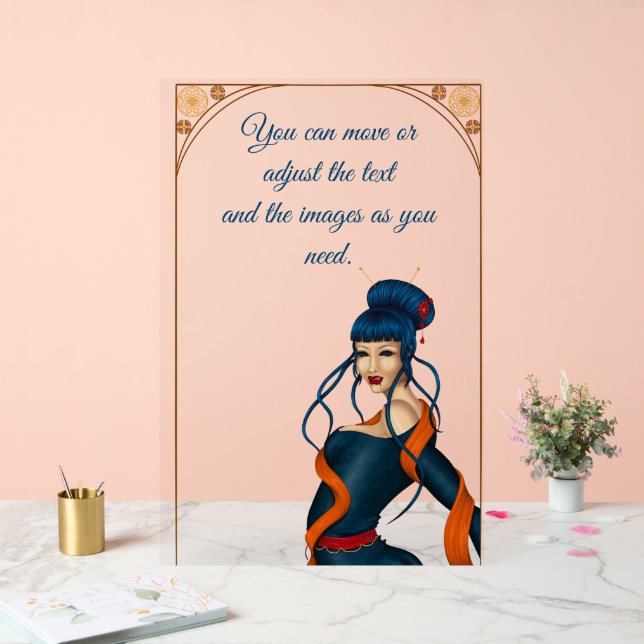 Señal Acrílica Acrylic Sign (Boda)