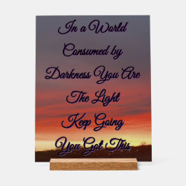 Señal Acrílica Acrylic Sign Insperational