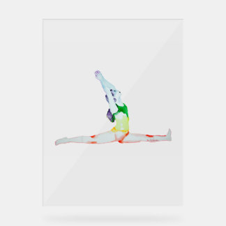 Señal Acrílica Acrylschild – Hanumanasana