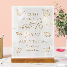 Adivina Cuántos Besos de Mariposa