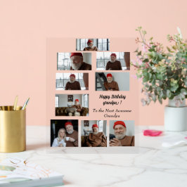 Señal Acrílica Al abuelo más asombroso