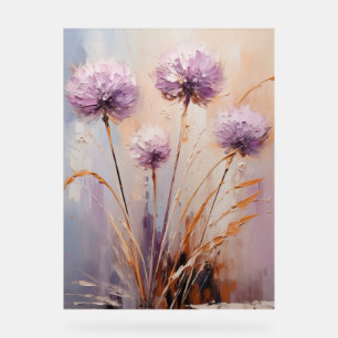 Señal Acrílica Allium - Inpasto Floral