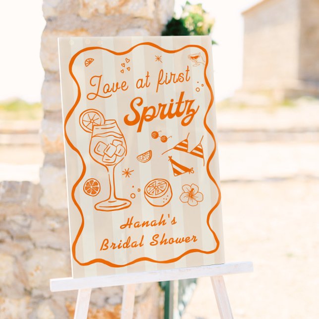 Señal Acrílica Amor por primera bienvenida en Spritz Bridal Showe (Subido por el creador)