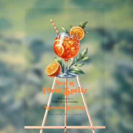 Señal Acrílica Amor por primera bienvenida en Spritz Bridal Showe