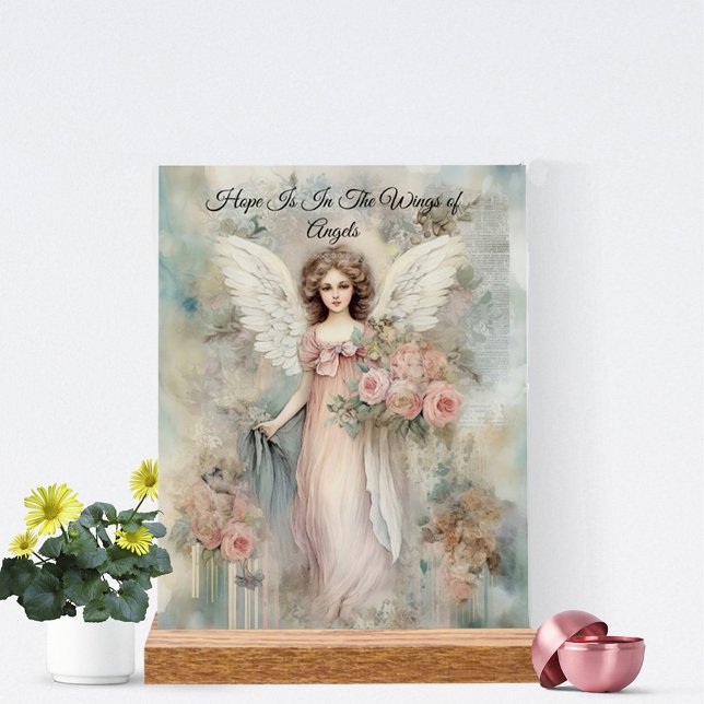 Señal Acrílica Ángel de Ocasión Vintage (Subido por el creador)