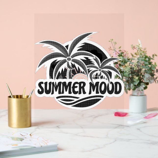 Señal Acrílica Ánimo de verano (Boda)