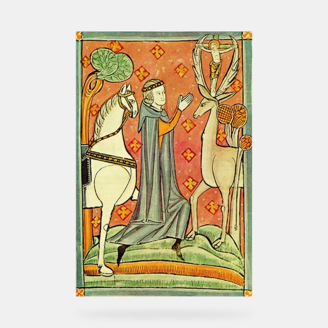 Señal Acrílica Apóstol de San Eustaquio de las Ardenas (Anverso)