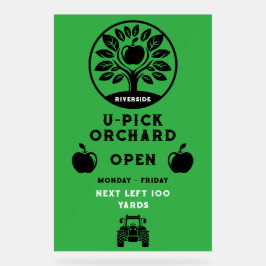 Señal Acrílica Apple Farm U- Elegir promoción