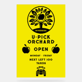 Señal Acrílica Apple Farm U- Elegir promoción