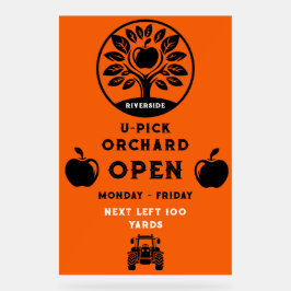 Señal Acrílica Apple Farm U- Elegir promoción