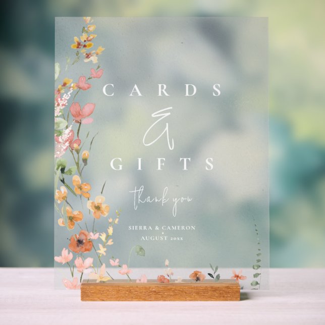 Señal Acrílica Apricot de Sunny Wildflower Cards and Gifts ID1023 (Neutral )