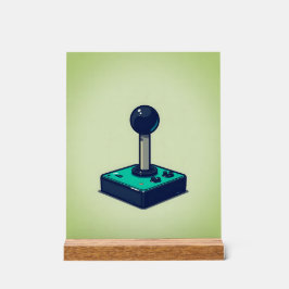 Señal Acrílica Arcade Aura: The Joystick Legacy