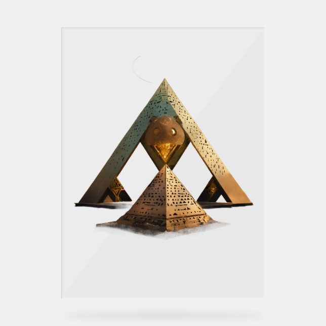 Señal Acrílica Arte de pared de impresión desestructurado (Anverso)