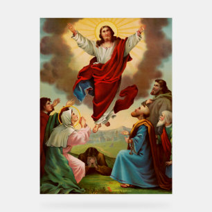 Señal Acrílica Ascensión de Jesús al Cielo