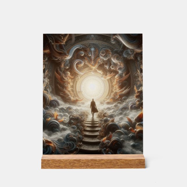 Señal Acrílica Ascenso a la Luz (Anverso)
