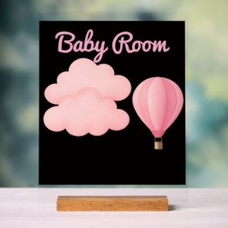 Señal Acrílica Baby Room Sign