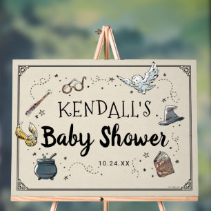 Señal Acrílica Baby Shower de Harry Potter 